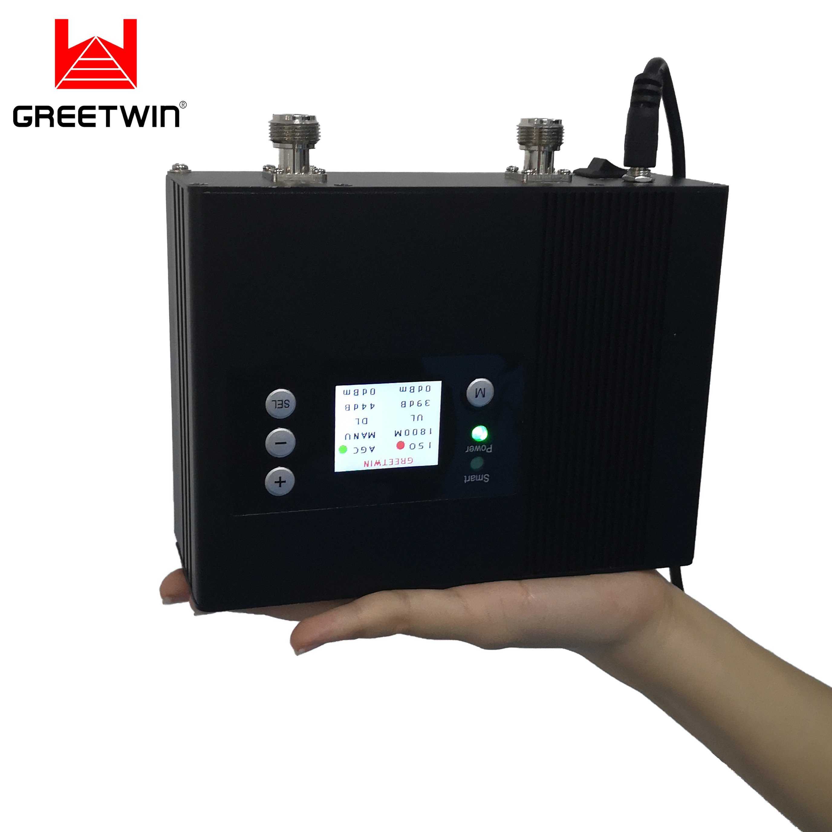 2G 3G 4G GSM850 Indoor Outdoor Coverage Mobile Signal Amplifier Wireless RF Repeater For Cricket Wireless FreedomPop